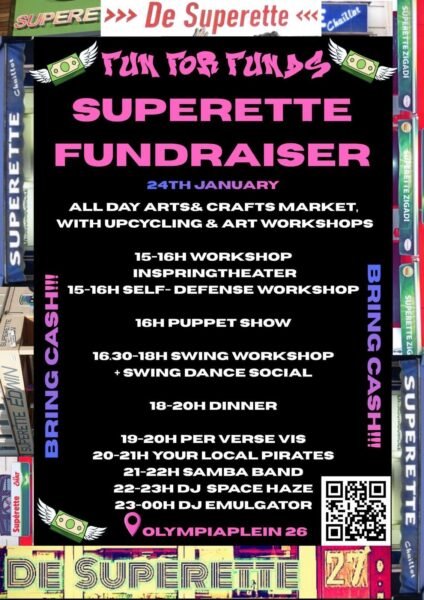 Fundraiser voor De Superette