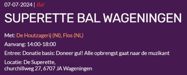 Balfolk: Superette Bal
